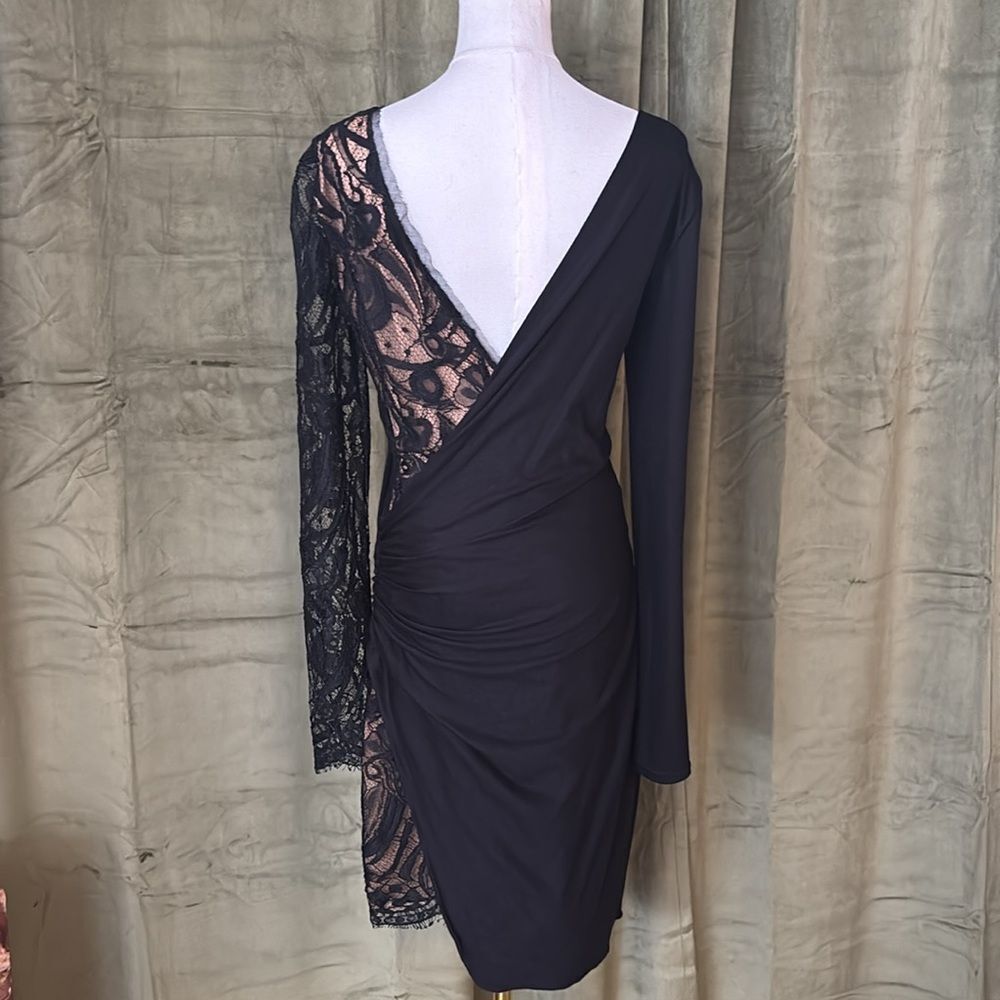 Emilio Pucci Black Lace Dress, US10 - Picture 11 of 14